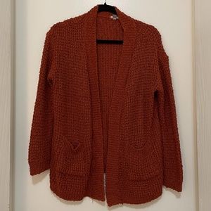 Urban Outfitters Burnt Orange Knit Cardigan